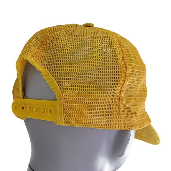 Vintage 80s E.T. Cap Men Accessories Trucker Hat ET Extraterrestrial Movie Blue - Picture 2 of 14